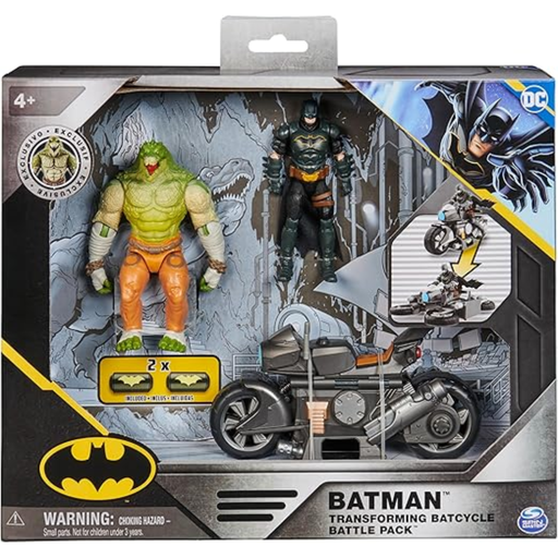 [178110-BB] Batman Batcycle with Figure 4 inch