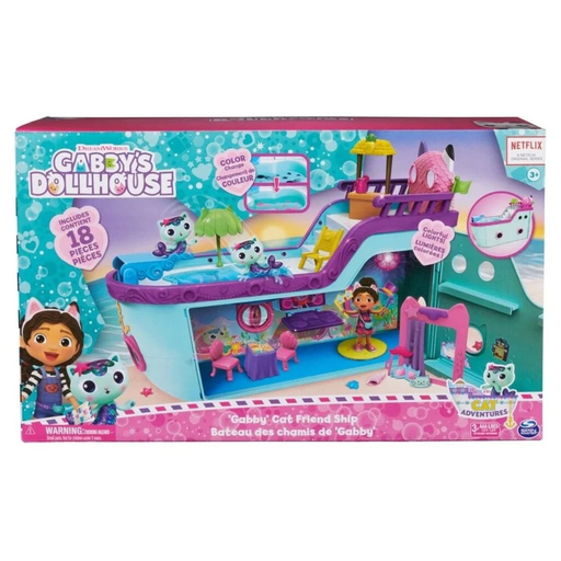 [178113-BB] Gabby's Dollhouse Cruise Ship
