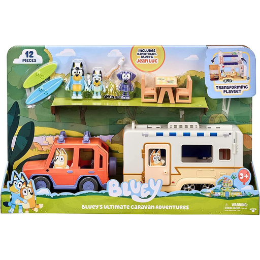 [178122-BB] Bluey Camping Playset with Figures