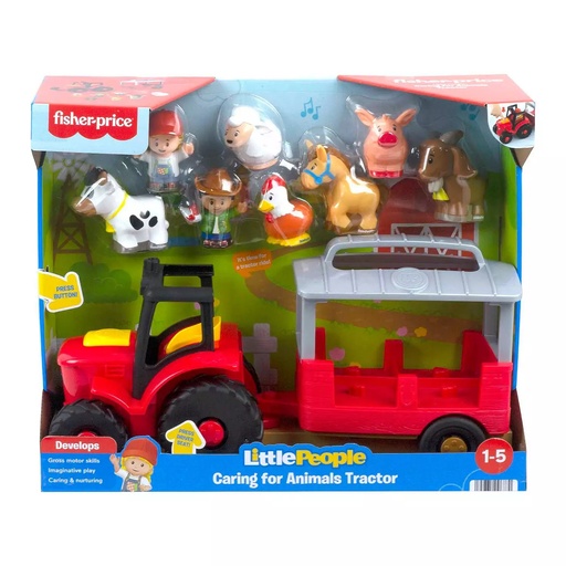 [178187-BB] Little People Caring For Animals Tractor