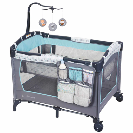 [178351-BB] EZ Rest Playard Leaf Geo