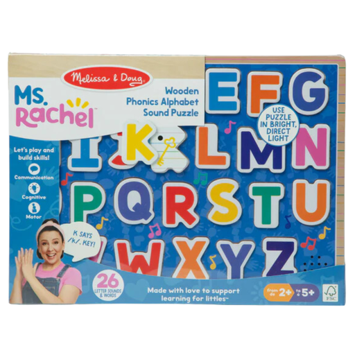 [178426-BB] Ms. Rachel Alphabet Phonics Puzzle