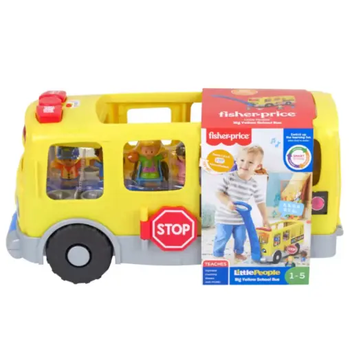 [178484-BB] Little People Big Yellow School Bus