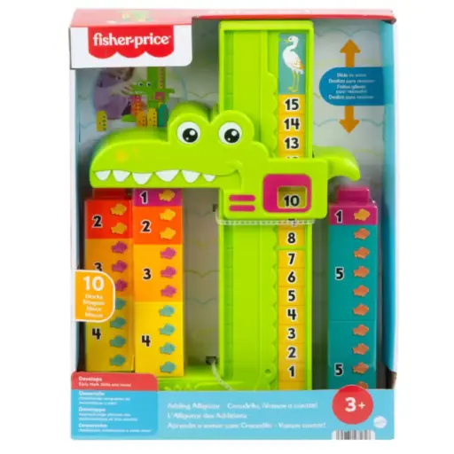 [178485-BB] Fisher Price Adding Alligator