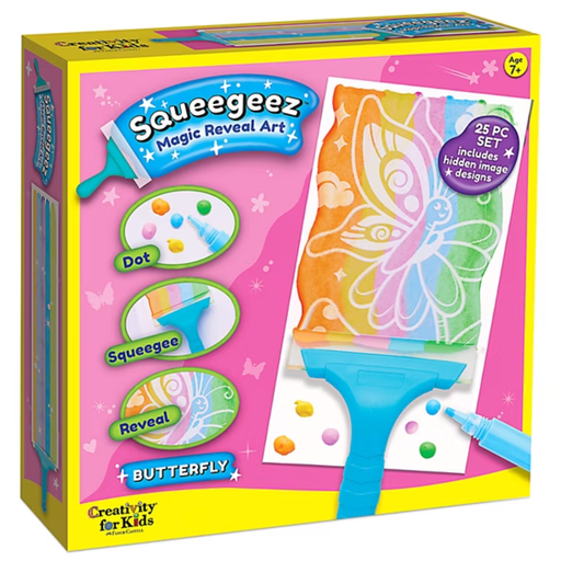 [178509-BB] Squeegeez™ Magic Reveal Art Butterfly