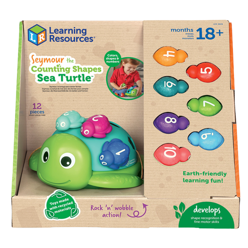 [178694-BB] Seymour the Counting Shapes Sea Turtle