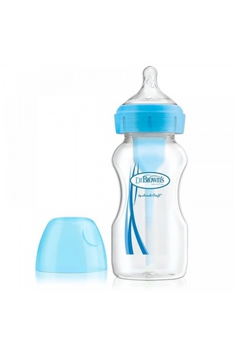 [178762-BB] Dr. Brown's Wide Neck Options+ 9oz Bottle Blue