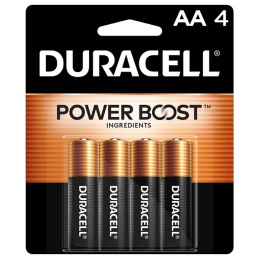 [179098-BB] Duracell AA Batteries 4pk