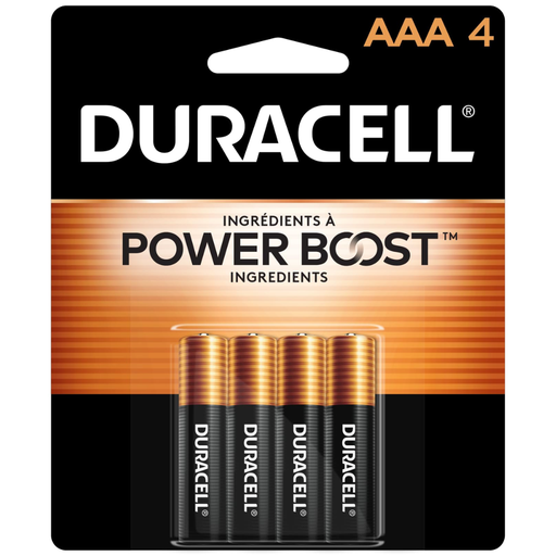 [179099-BB] Duracell AAA Batteries 4pk