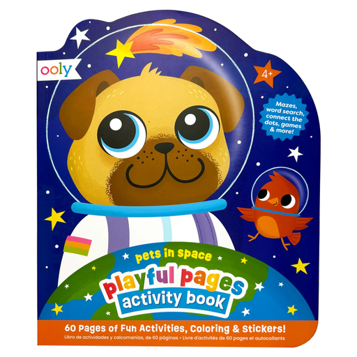 [178874-BB] Playful Pages Activity Book - Pets in Space