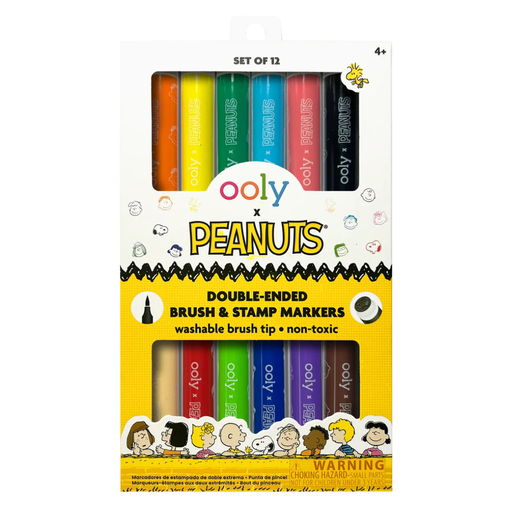 [178876-BB] Peanuts - Double Ended Brush & Stamp Markers