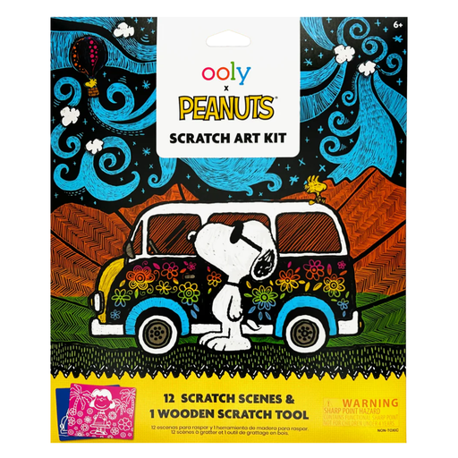 [178884-BB] Peanuts - Scratch Art Kit