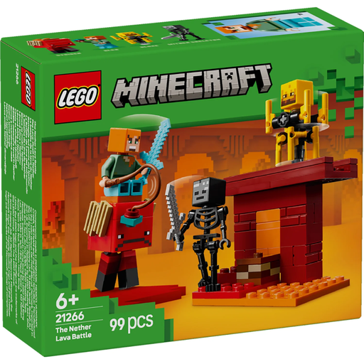 [178894-BB] Lego Minecraft The Nether Lava Battle