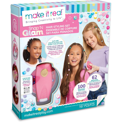 [178911-BB] Snap n' Glam Hair Styling Set