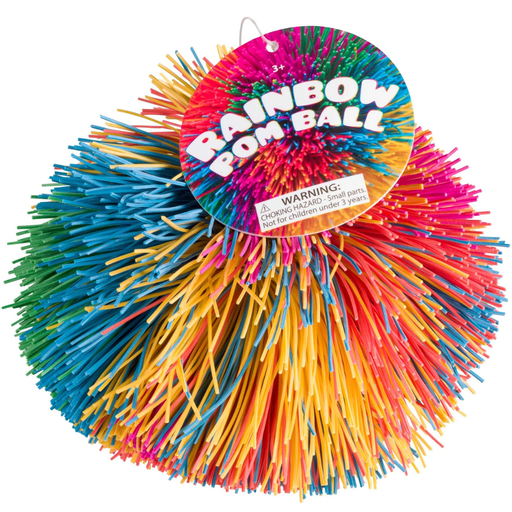 [178995-BB] Rainbow Pom Pom Ball