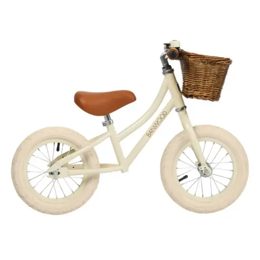 [179090-BB] Banwood Balance Bike First Go Cream