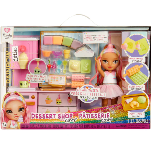 [179108-BB] Rainbow High Little Dessert Shop with Kandy Playset