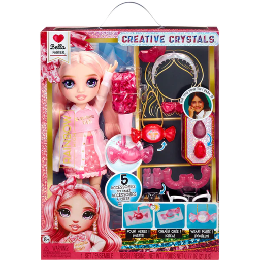 [179110-BB] Rainbow High Creative Crystals Fashion Doll- Bella