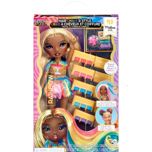[179115-BB] Rainbow High Hair Chalk & Style Doll- Meline