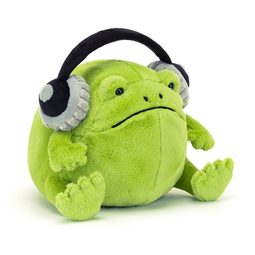 [179117-BB] Ricky Rain Frog Headphones