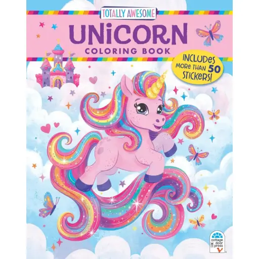 [179147-BB] Totally Awesome Unicorn Coloring Book