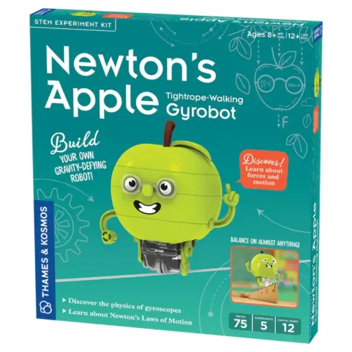 [179424-BB] Newton's Apple: Tightrope-Walking Gyrobot