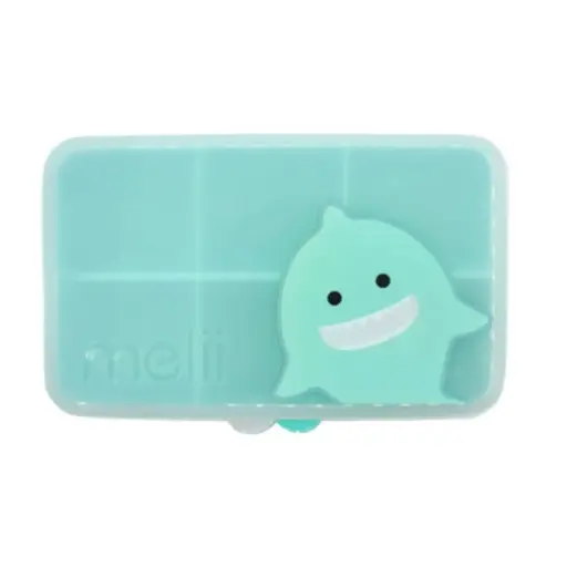 [179431-BB] Melii Snackle 6 Compartment Shark