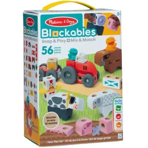 [179611-BB] Blockables Farm Play Set