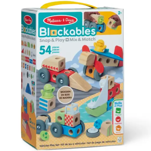 [179612-BB] Blockables Vehicle Playset
