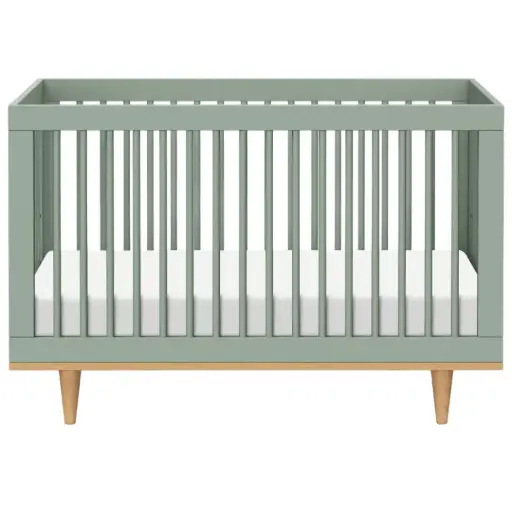[180236-BB] Davinci Marley Convertible Crib Light Sage & Honey