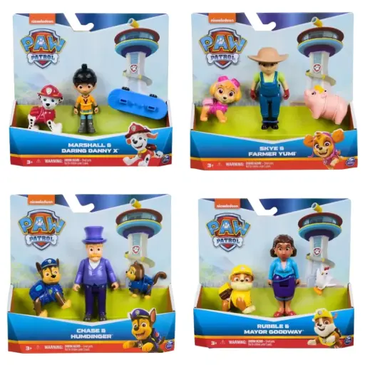 [180731-BB] Paw Patrol Pup with Hero Assorted
