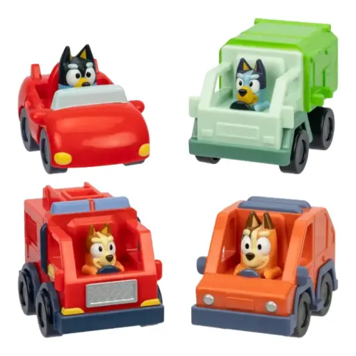 [180735-BB] Bluey Mini Racers Assorted