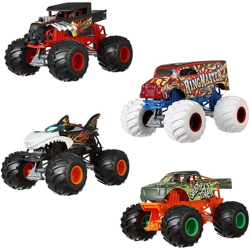 [159466-BB] Hot Wheels Monster Trucks 1:24 Assorted