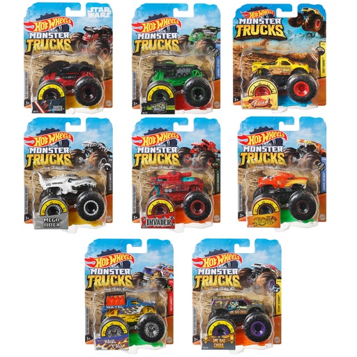 [159468-BB] Hot Wheels Monster Trucks 1:64 Assortment