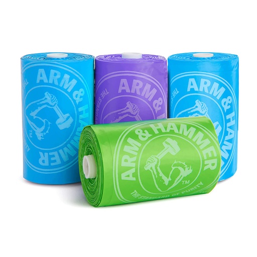 [161306-BB] Munchkin Arm & Hammer Diaper Bag Refills 4pk