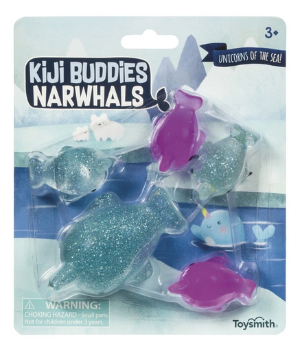 [161663-BB] Kiji Buddies Narwhal