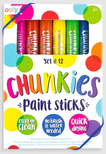 [161816-BB] Chunkies Paint Sticks 12pk