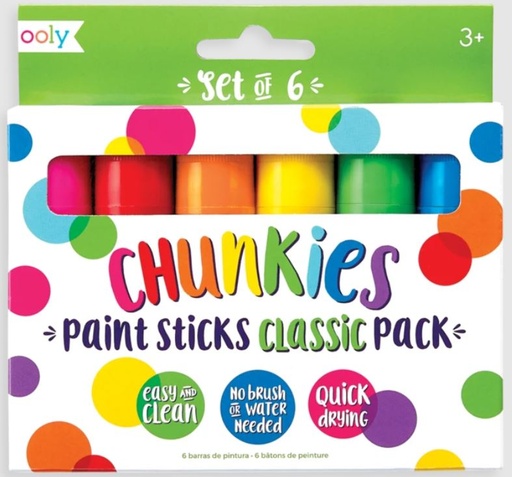 [161817-BB] Chunkies Paint Sticks 6pk