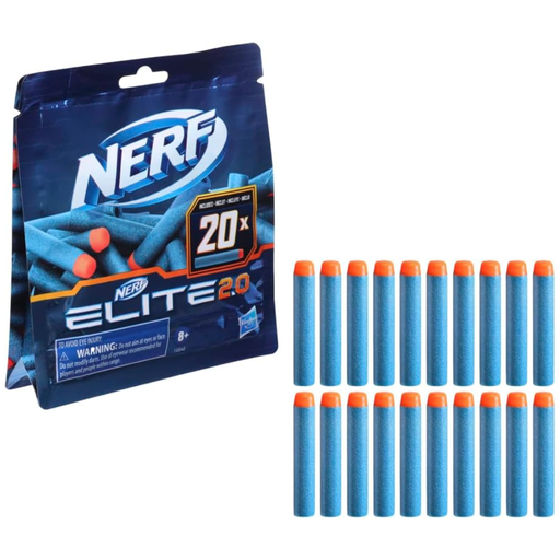 [167537-BB] Nerf Elite 2.0 Refills 20pk