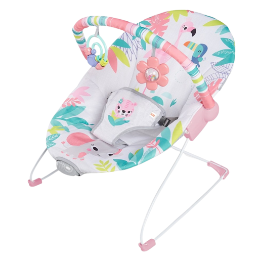 [162676-BB] Flamingo Vibes Vibrating Bouncer