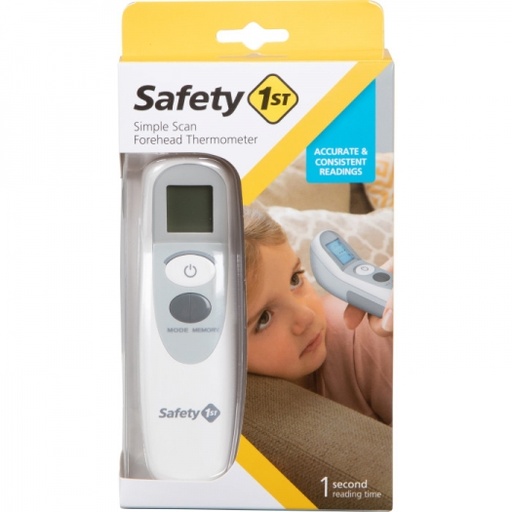 [163042-BB] Safety 1st Simple Scan Forehead Thermometer Grey