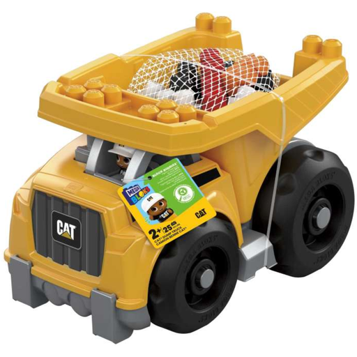 [163457-BB] Mega Bloks CAT Dump Truck