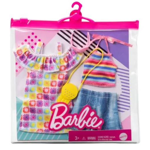 [163489-BB] Barbie Fashions 2pk Assorted