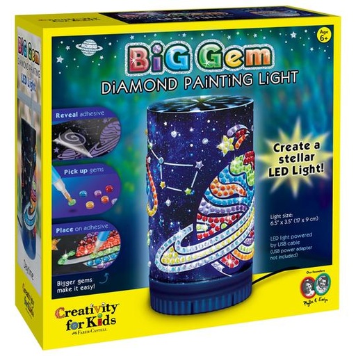 [164099-BB] Big Gem Diamond Painting Light