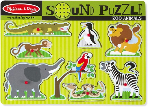 [164186-BB] Zoo Animals Sound Puzzle