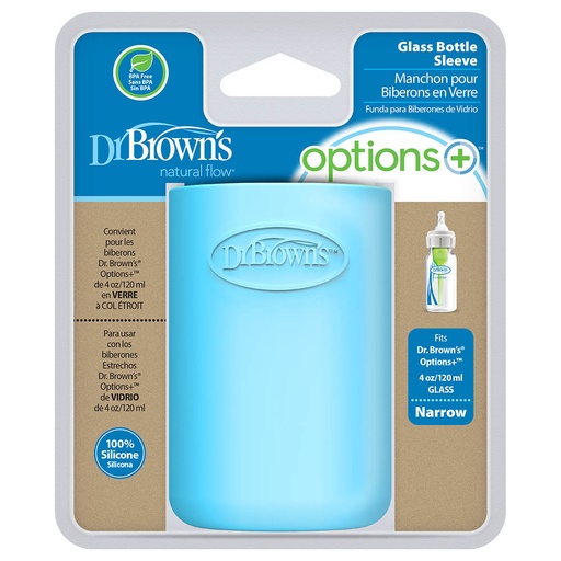 [164932-BB] Dr. Brown's Options Narrow Neck 4oz Glass Bottle Sleeve