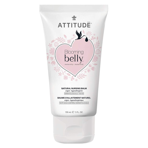 [166108-BB] Attitude Blooming Belly Nipple Cream Argan 5 oz