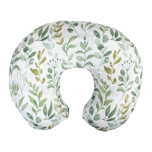 [166278-BB] Boppy Pillow with Cover Green Foliage
