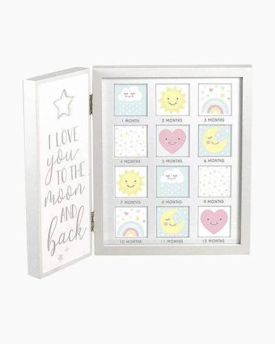 [166313-BB] Love You To The Moon First Year Collage Frame