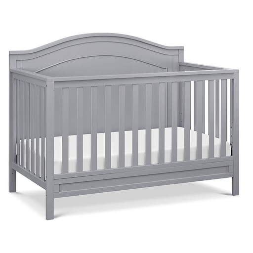 [166380-BB] Charlie 4-in-1 Convertible Crib Grey